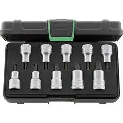 Stahlwille 54TX/10 TLG.KN Steckschlüssel-Bit-Einsatz-Set 1/2 (12.5 mm) 10teilig 96032005