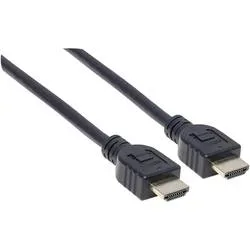 Manhattan HDMI Anschlusskabel HDMI-A Stecker, HDMI-A Stecker 7.50 m Schwarz 353960 4K UHD, UL-zertifiziert HDMI-Kabel