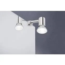 Paulmann Simplo 99905 Spiegelleuchte 5.3 W Eisen (gebürstet)
