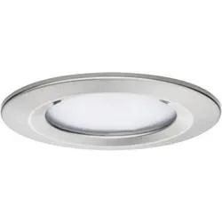 Paulmann Coin Slim LED-Bad-Einbauleuchte 3er Set 6 W IP44 Eisen (gebürstet)