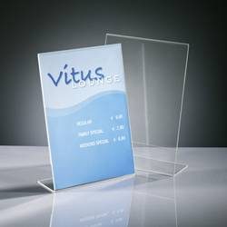 SIGEL Tischsteller A3 TA213 transparent