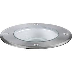 Beleuchtungssystem Plug&Shine LED-Außeneinbauleuchte 6 W Warm-Weiß Paulmann 93908 Silber 38 °