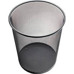 Helit Papierkorb the circle network H2518595 15 l (Ø x H) 265 mm x 280 mm Metall Schwarz 1 St.