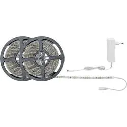 Paulmann SimpLED 78977 LED-Streifen-Komplettset mit Stecker 12 V 10 m Tageslichtweiß 1 St.