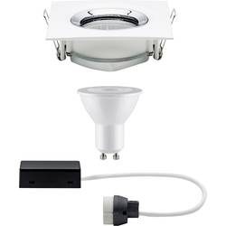 Paulmann Nova Bad-Einbauleuchte Set LED GU10 7 W IP65 Weiß (matt), Chrom