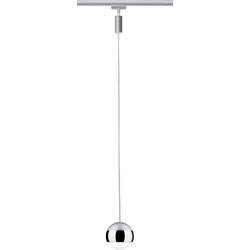 Paulmann Capsule II Hochvolt-Schienensystem-Leuchte URail LED fest eingebaut 6 W LED Chrom (matt), Chrom