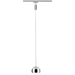 Paulmann Capsule II Hochvolt-Schienensystem-Leuchte URail LED fest eingebaut 6 W LED Chrom (matt), Chrom