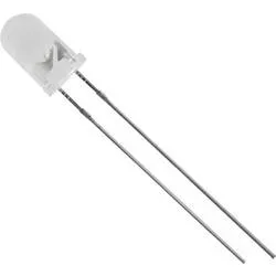 HuiYuan 5003Y1C-CSA-A LED bedrahtet Gelb Rund 5 mm 1150 mcd 20 °, 25 ° 20 mA