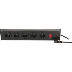 Steckdosenleiste mit Schalter Schwarz Max Hauri AG 127387