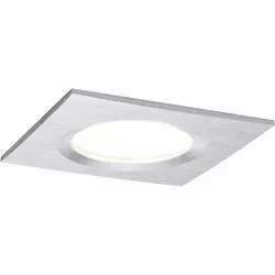 Paulmann LED-Bad-Einbauleuchte 3er Set 18 W Aluminium (gedreht)