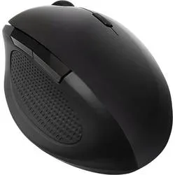 LogiLink ID0139 Ergonomische Maus Funk Optisch Schwarz 6 Tasten 1600 dpi Ergonomisch