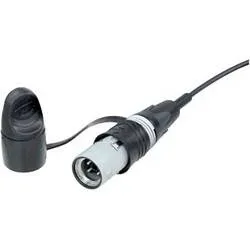 Neutrik NKO4S-L-0-3 Glasfaser LWL Anschlusskabel 3.00 m Schwarz, Weiß [1x LC-Stecker - 1x offene Kabelenden]
