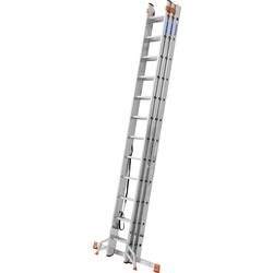 Krause Tribilo 129680 Aluminium Multifunktionsleiter inkl. Traverse Arbeitshöhe (max.): 7.65 m Aluminium DIN EN 131 18