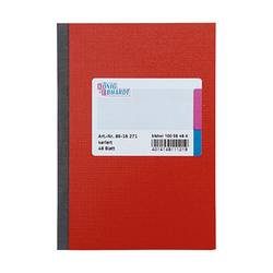 König & Ebhardt Notizbuch Kladde 8616271 kariert Rot Anzahl der Blätter: 48 DIN A6
