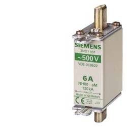 Siemens 3ND1824 Sicherungseinsatz Passend für (Sicherungen) Sicherungsgröße 000 - 4 Sicherungsgröße = 0 80 A 500 V 3