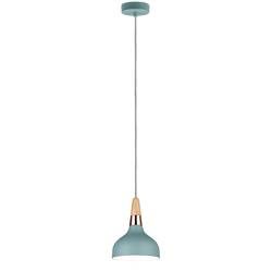 Paulmann Neordic Juna 79652 Pendelleuchte LED E14 20 W Softgrün, Kupfer, Holz