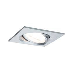 Paulmann 93473 Nova Einbauleuchte LED GU10 6.5 W Aluminium (gedreht)
