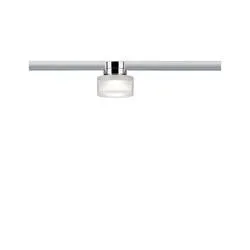 Paulmann Topa Dot Hochvolt-Schienensystem-Leuchte URail LED fest eingebaut 4.9 W LED Chrom, Klar, Satin