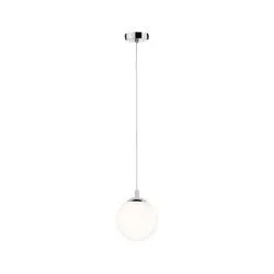 Paulmann Globe 70895 Pendelleuchte LED E27 20 W Chrom, Satin