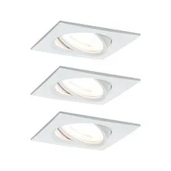 Paulmann 93472 Einbauleuchte 3er Set 19.5 W Weiß (matt)