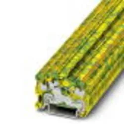 Phoenix Contact 3214602 Durchgangsklemme 3.5 mm Push-Lock-Federanschluss Grün, Gelb 50 St.