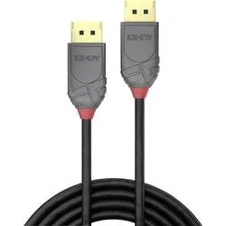 LINDY DisplayPort Anschlusskabel DisplayPort Stecker, DisplayPort Stecker 3.00 m Schwarz 36483 DisplayPort-Kabel