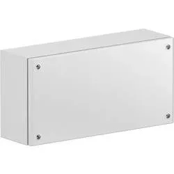 Schneider Electric NSYSBM304012 Gehäuse 400 x 300 x 120 Stahlblech Lichtgrau (RAL 7035) 1 St.
