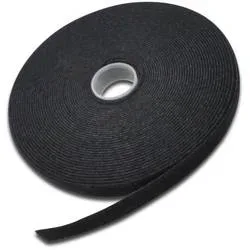 Digitus AK-770905-100-S Klettband zum Bündeln, zum Aufnähen Flauschteil, Haft- und Flauschteil, Haftteil (L x B) 10 m x