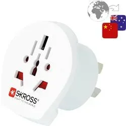 Skross 1.500222-E Reiseadapter CA W to AUS/CHINA