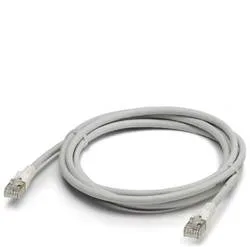 Phoenix Contact 2891576 FL CAT6 PATCH 20,0 RJ45 Netzwerk Anschlusskabel CAT 6 S/UTP 20.00 m Grau mit Rastnasenschutz