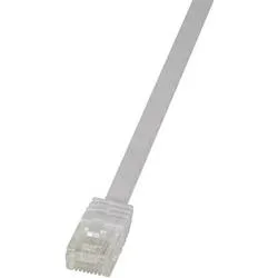 LogiLink - Patchkabel flach Cat6 U/UTP 0,25 m, One Size