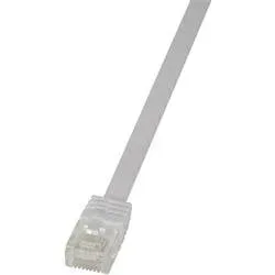 LogiLink - Patchkabel flach Cat6 U/UTP 15m, 15 m