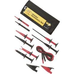 Fluke TLK-225-1 Sicherheits-Messleitungs-Set [Lamellenstecker 4 mm - Lamellenstecker 4 mm] 1.5 m Schwarz, Rot