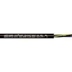 LAPP ÖLFLEX® HEAT 180 MS Hochtemperaturleitung 3 G 2.5 mm² Schwarz 46629/500 500 m