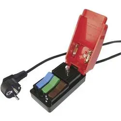 Cliff CL1860 Messadapter Schutzkontakt-Winkelstecker - Schnellanschluss