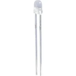 Kingbright L-937YYD LED mehrfarbig Gelb, Gelb Rund 3 mm 9 mcd, 9 mcd 60 ° 20 mA 2.1 V