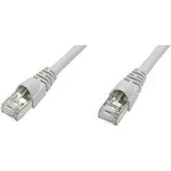 TELEGÄRTNER Patchkabel S/FTP, Cat.6A, LSOH, grau, 10 m