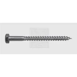SWG 4009155264820 Holzschraube 6 mm 100 mm Außensechskant DIN 571 Stahl verzinkt 100 St.