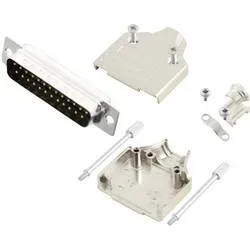 MH Connectors MHDM25-DM25P-K D-SUB Stiftleisten-Set 180 ° Polzahl: 25 Lötkelch 1 St.