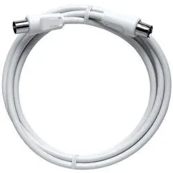 Axing - Antennenkabel BAK, One Size, Weiss