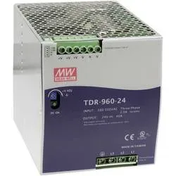 MEAN WELL TDR-960-48 Hutschienen-Netzteil (DIN-Rail) 48 V/DC 20 A 960 W Anzahl Ausgänge:1 x Inhalt 1 St.