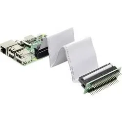 Joy-it RB-CON+01 GPIO-Kabel Raspberry Pi® [40x GPIO-Buchse - 40x GPIO-Buchse, GPIO-Stecker] 15.00 cm Grau