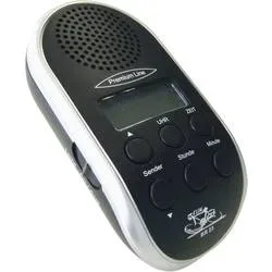 Security Plus BR 23 Fahrradradio Schwarz