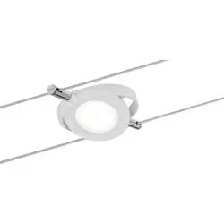 Paulmann RoundMac 94106 Seil-Komplettsystem LED fest eingebaut 26 W LED Weiß (matt)