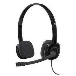 Logitech H151 Kopfhörer Verkabelt Kopfbügel Geräuschunterdrückung mit Mikrofon Schwarz mit Mikrofon