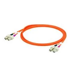 Weidmüller 8876350100 Glasfaser LWL Anschlusskabel 10.00 m Orange [1x SC-Stecker - 1x SC-Stecker] 50/125 µ Multimode
