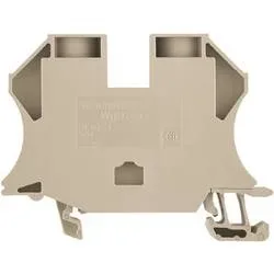 Weidmüller 1040400000-20 Durchgangsreihenklemme Schrauben Dunkelbeige 20 St.