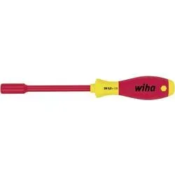VDE Steckschlüssel-Schraubendreher Wiha 6kant-Steckschlüssel VDE SW13,0x125mm Typ322 Schlüsselweite (metrisch): 13 mm