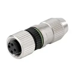 Weidmüller 1781540001 Sensor-/Aktor-Steckverbinder, unkonfektioniert M12 Buchse, gerade Polzahl Sensoren: 4 1 St.