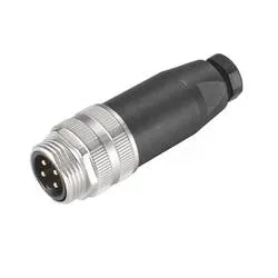 Weidmüller 1808840000 Sensor-/Aktor-Steckverbinder, unkonfektioniert 7/8 Stecker, gerade Polzahl Sensoren: 4 1 St.